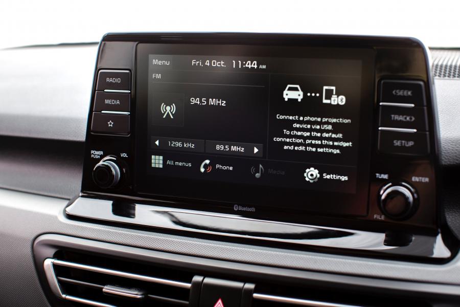 Детали интерьера Kia Seltos S FWD 2.0 2019 года  (AU) (фото 7 из 19)